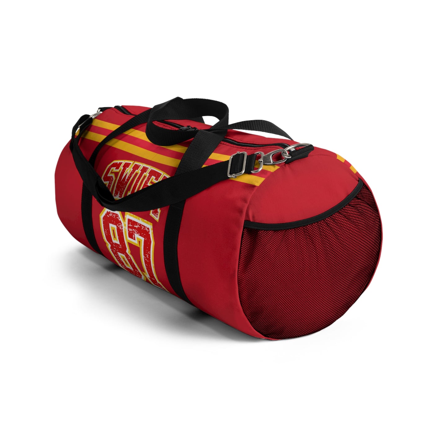 Swift Kelce Gear Taylor and Travis 87 Duffel Bag - Red