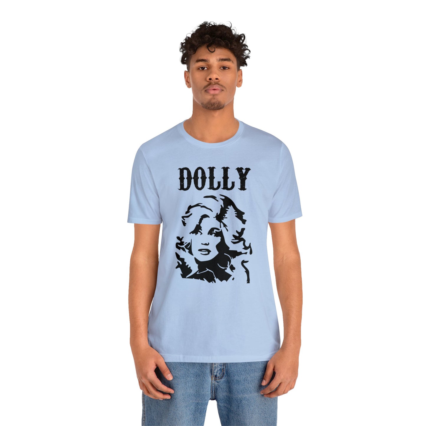 Dolly Portrait Bella Jersey Short Sleeve Tee (Unisex)