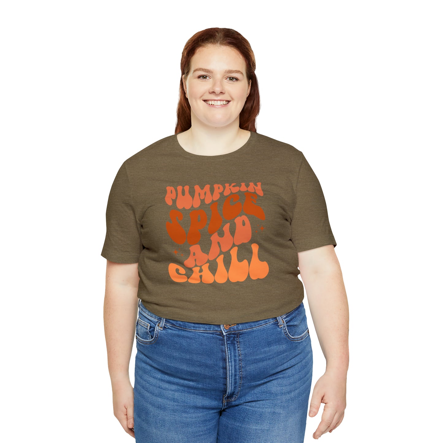 Pumpkin Spice and Chill Teacher T-Shirt