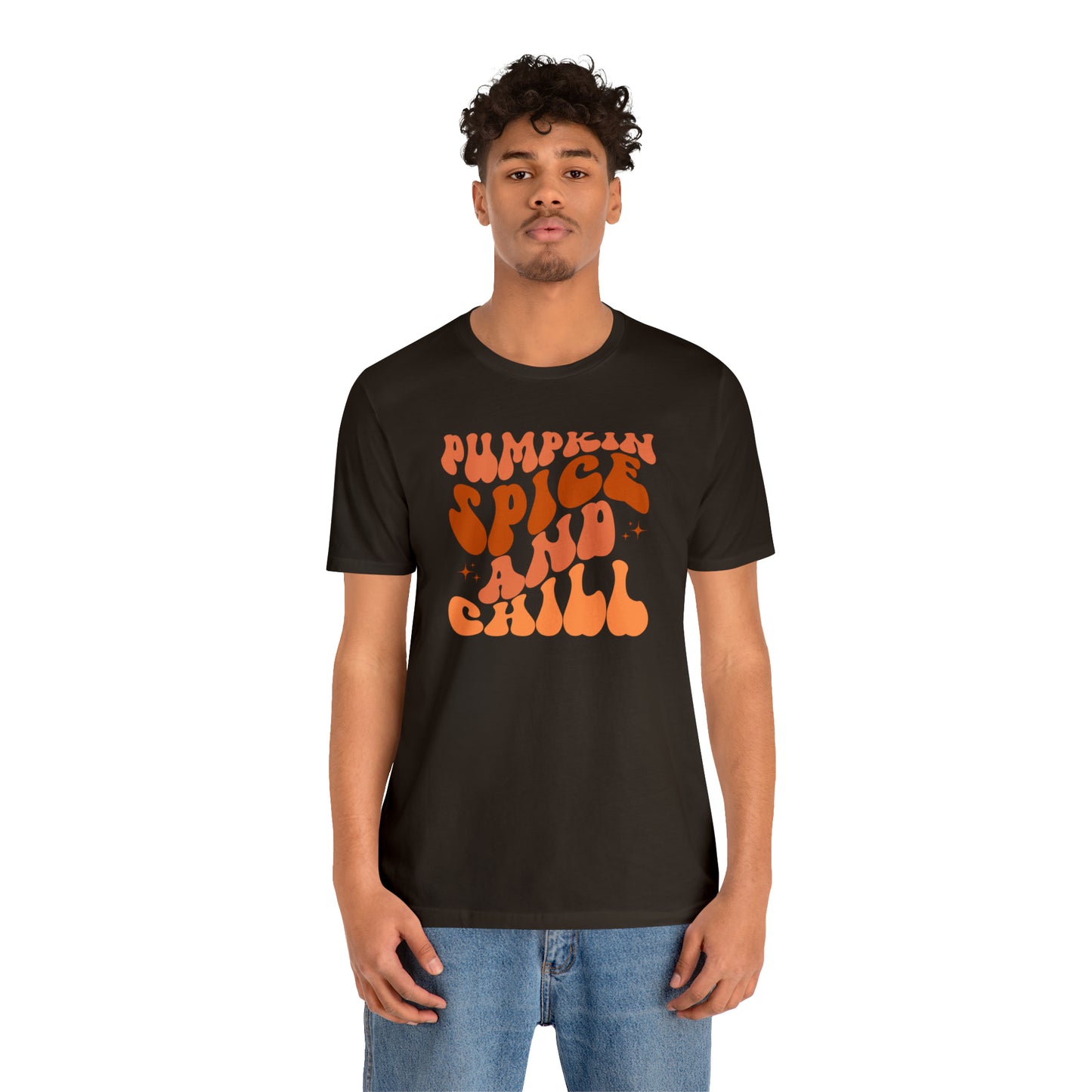 Pumpkin Spice and Chill Teacher T-Shirt