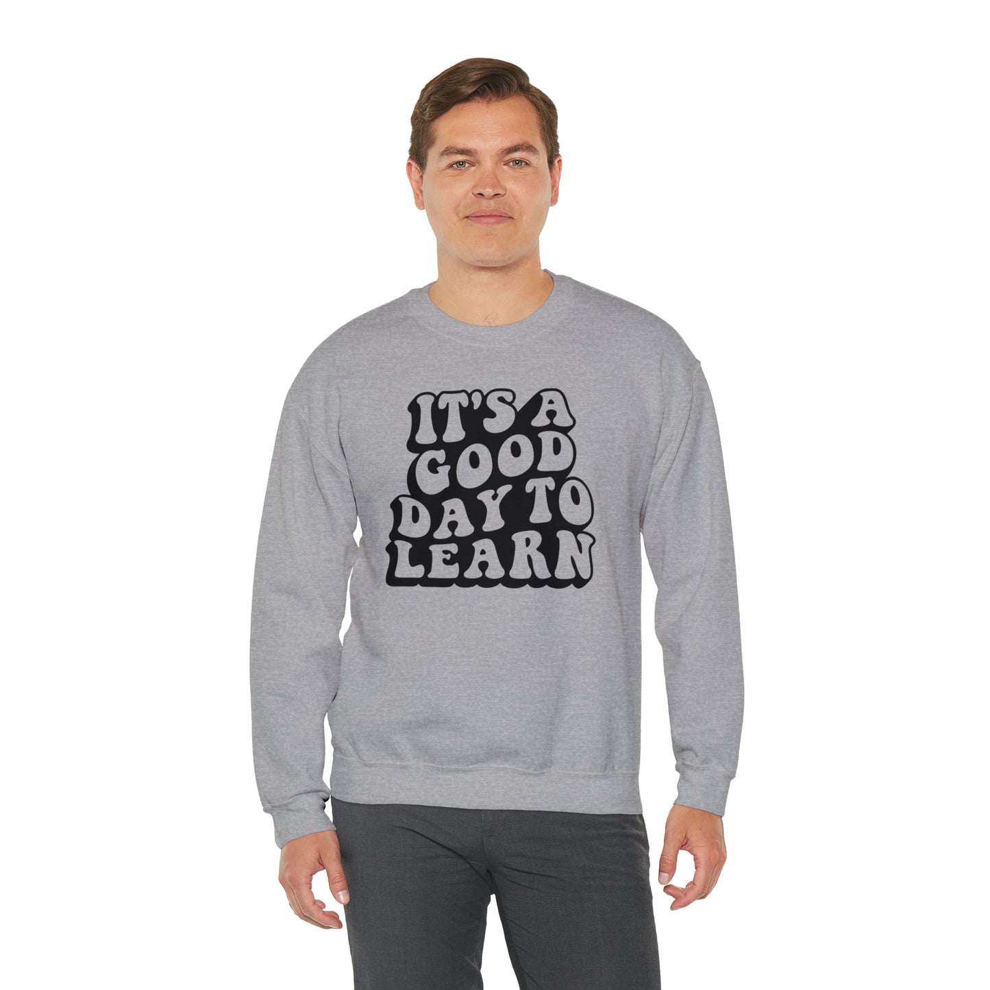 It's a Good Day to Learn Unisex Heavy Blend™ Crewneck Sweatshirt