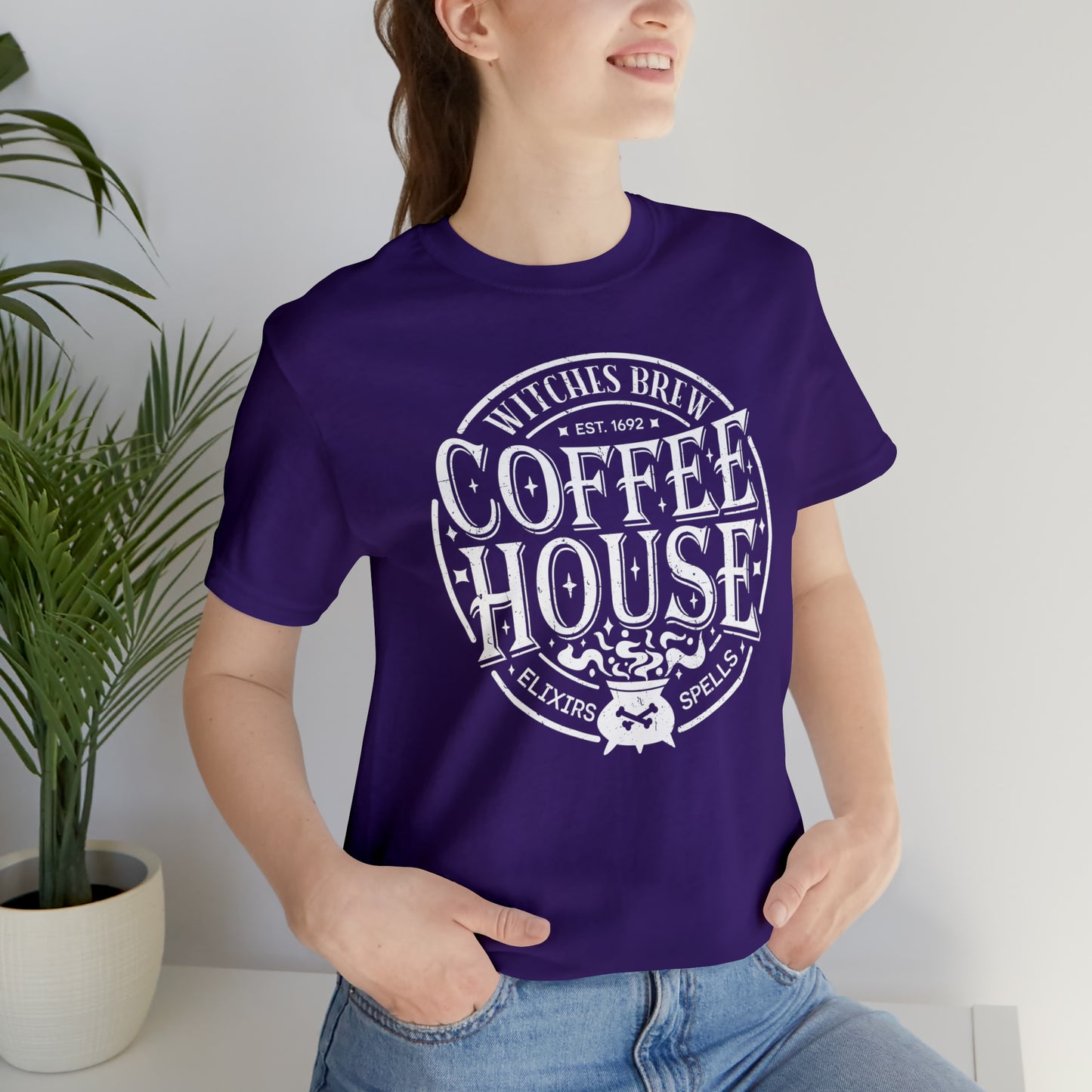 Halloween Witches Brew Coffee House T-Shirt