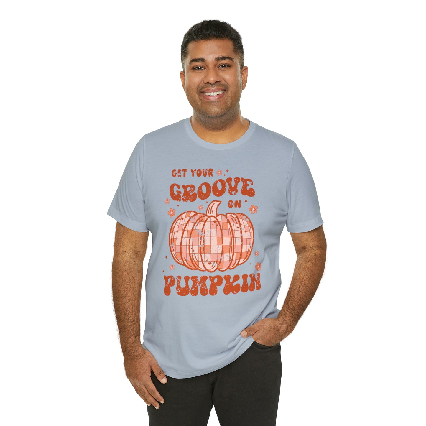 Halloween/ Fall Get Your Groove On Pumpkin  T-Shirt