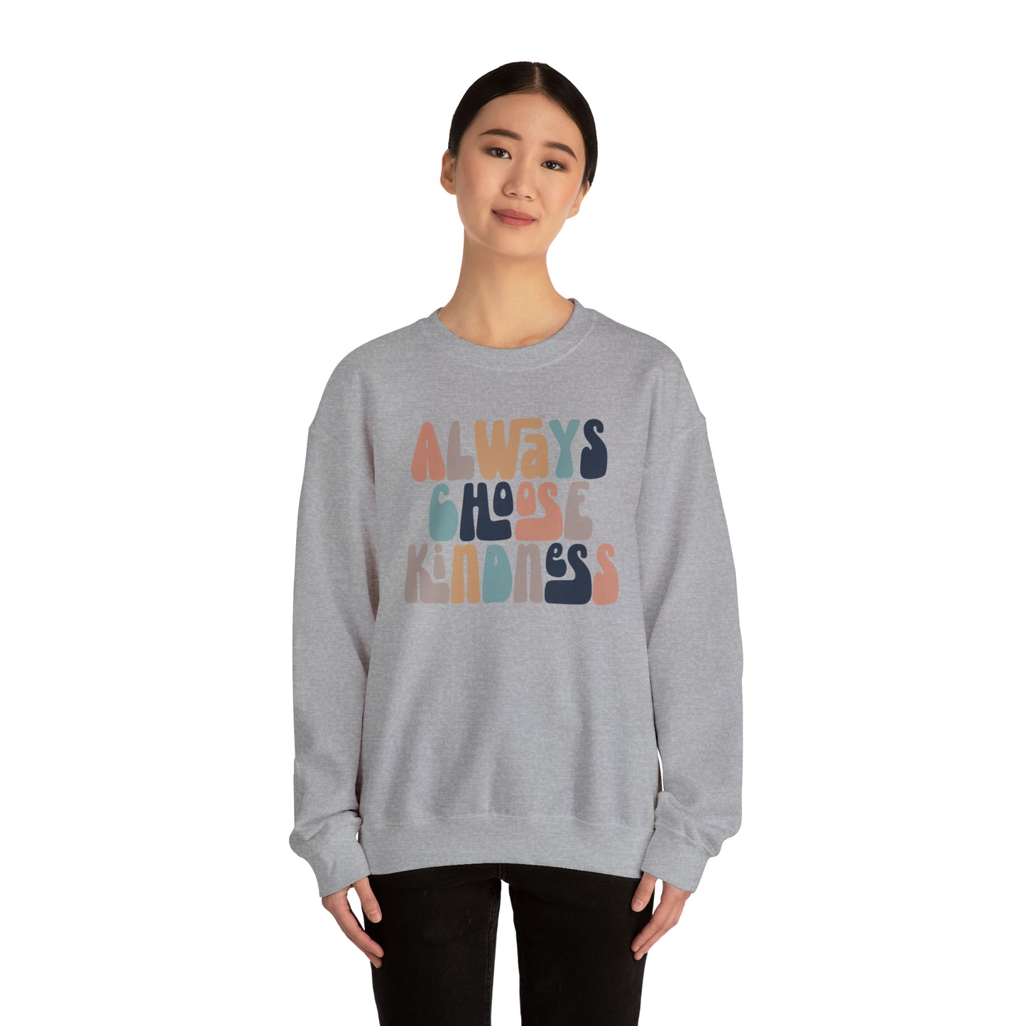 Always Choose Kindness Heavy Blend™ Crewneck Sweatshirt