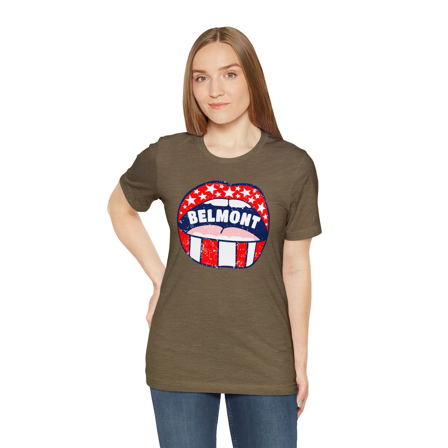 Belmont University Lips T-Shirt