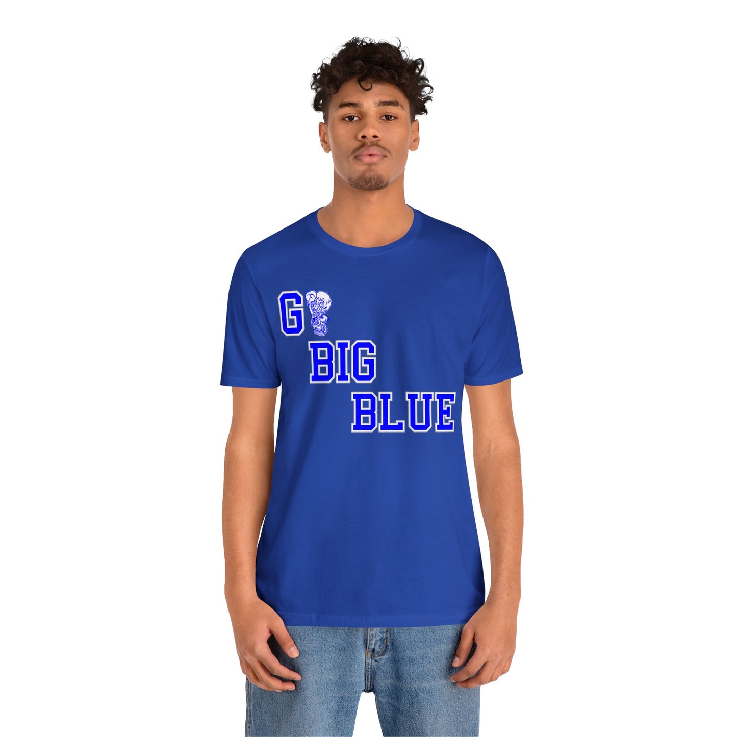 Go Big Blue Freeburg Midgets Bella Jersey Short Sleeve Tee (Unisex)