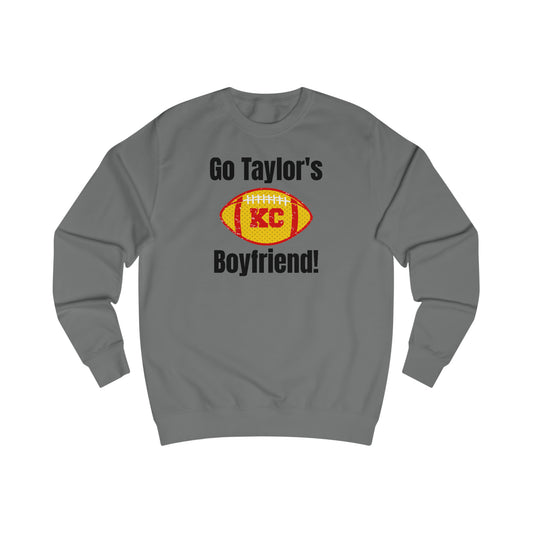 Go Taylor's Boyfriend Swift Kelce Football Shirt Unisex Heavy Blend™ Crewneck Sweatshirt