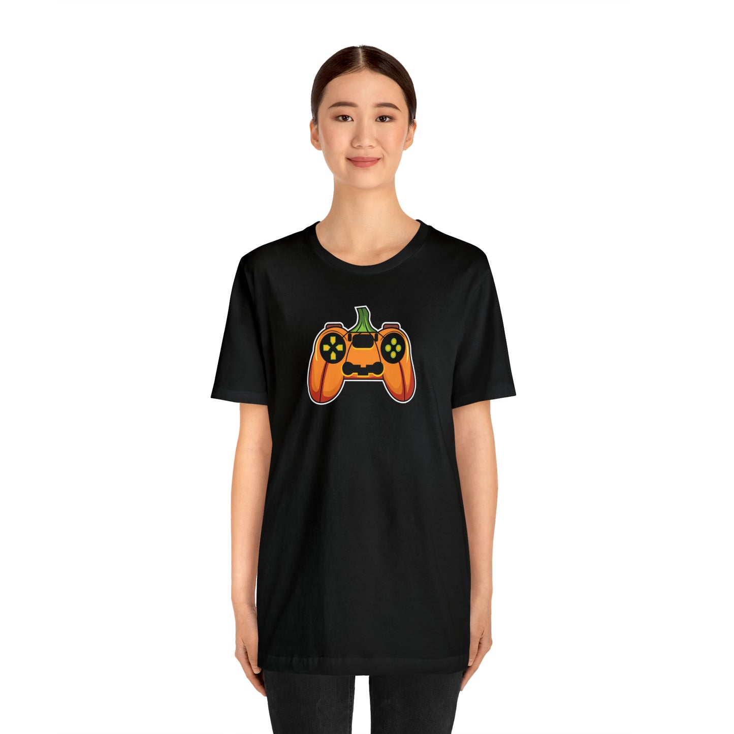 Halloween Pumpkin Gaming Jack-O-Lantern T-Shirt