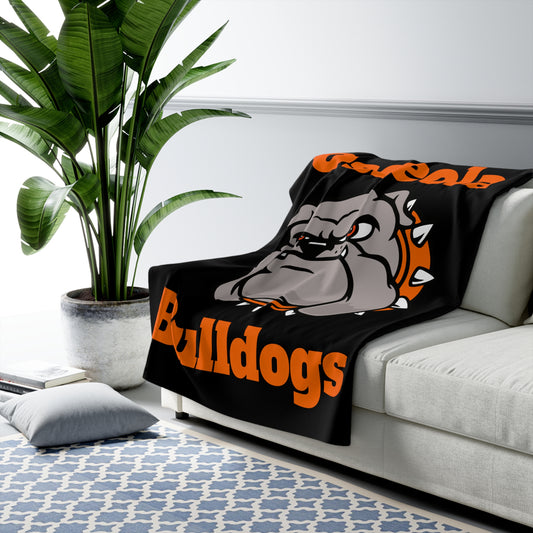 Osceola Bulldogs Sherpa Fleece Blanket
