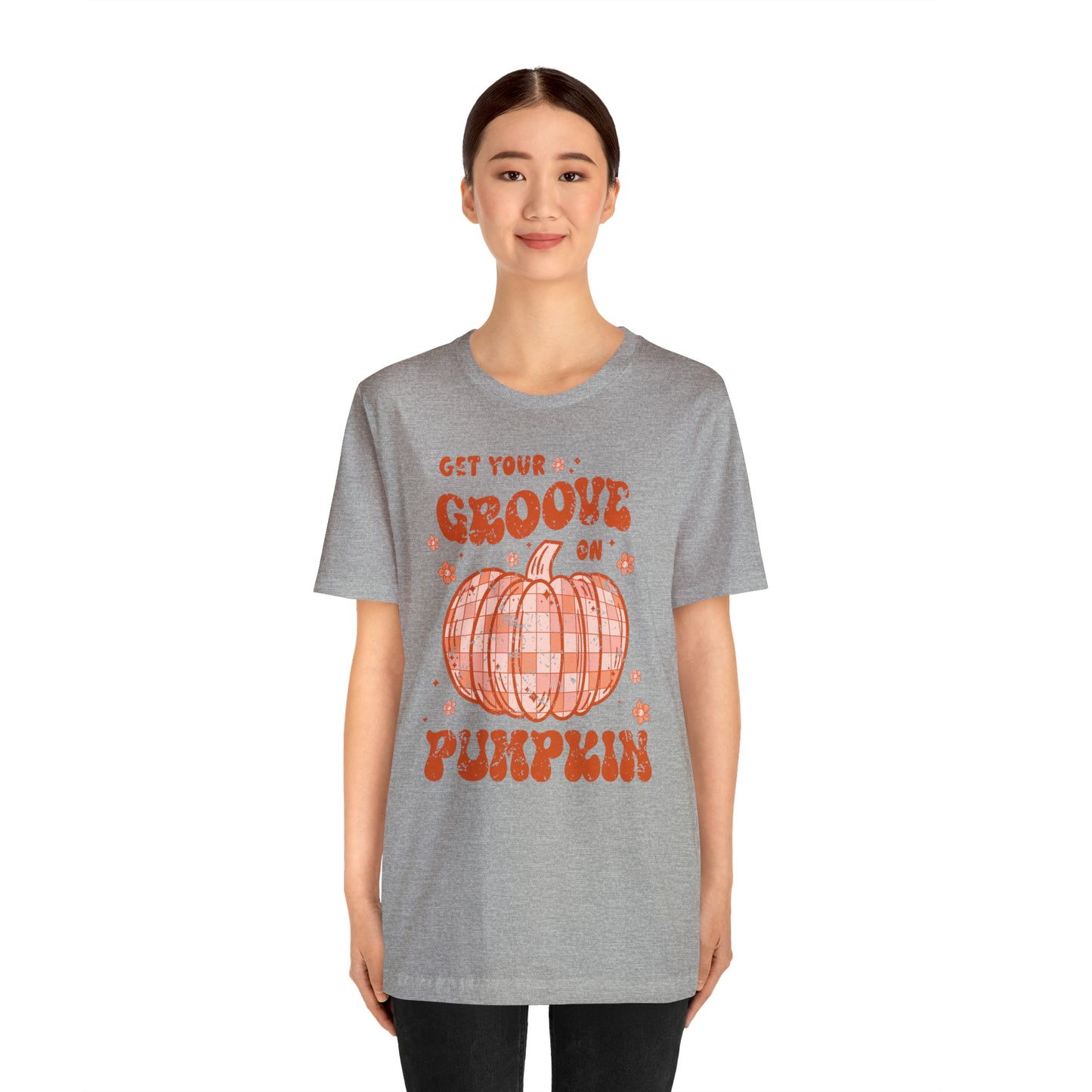 Halloween/ Fall Get Your Groove On Pumpkin  T-Shirt