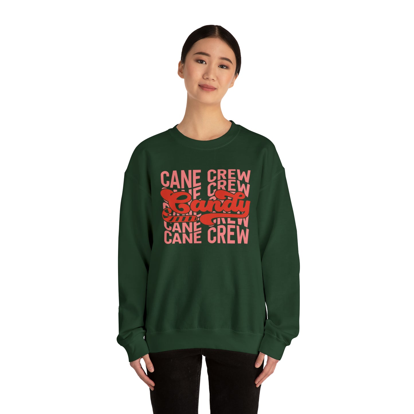 Candy Cane Crew Unisex Heavy Blend™ Crewneck Sweatshirt