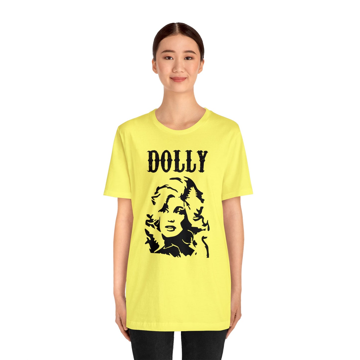 Dolly Portrait Bella Jersey Short Sleeve Tee (Unisex)