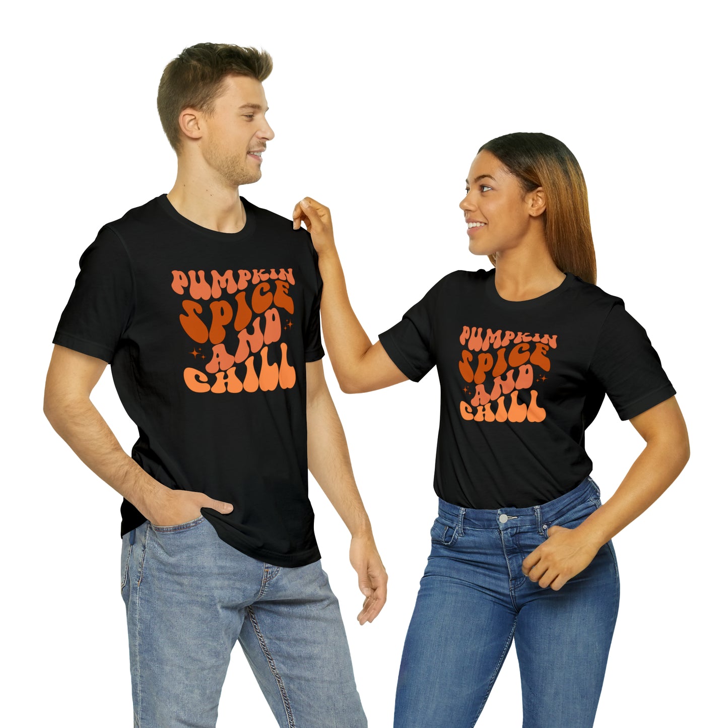 Pumpkin Spice and Chill Teacher T-Shirt