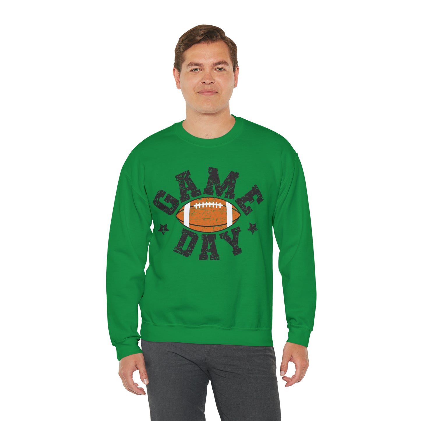 Game Day Football/ Halloween/ Fall Heavy Blend™ Crewneck Sweatshirt