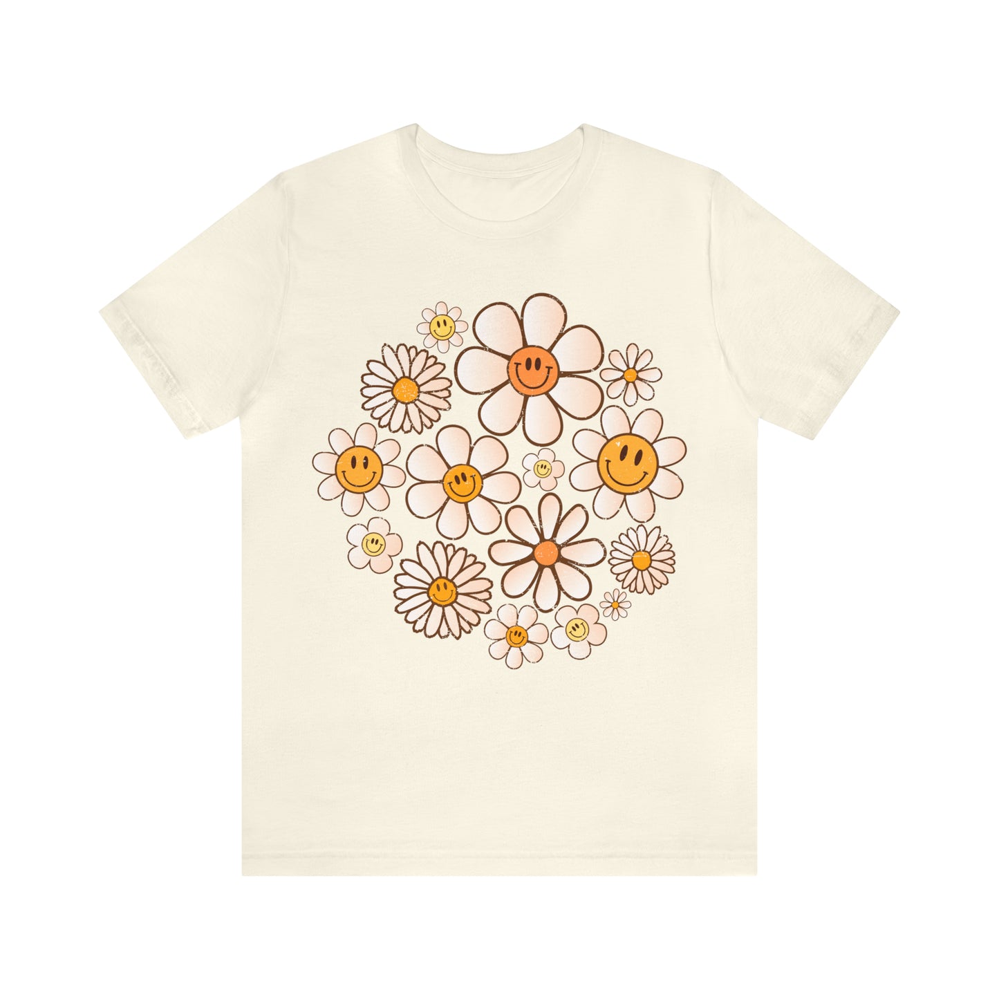 Distressed Smiling Daisies T-Shirt