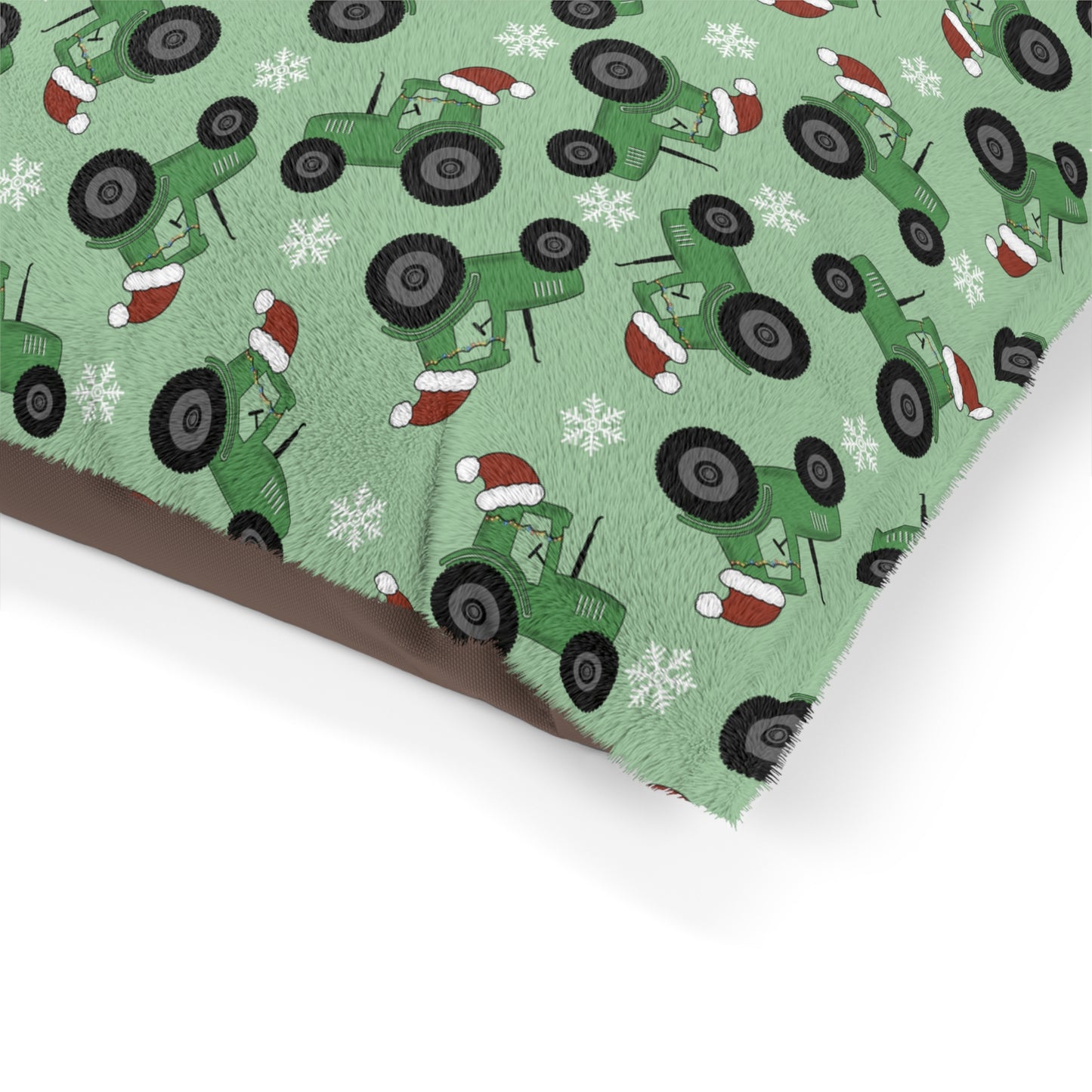 Christmas Tractor Pet Bed