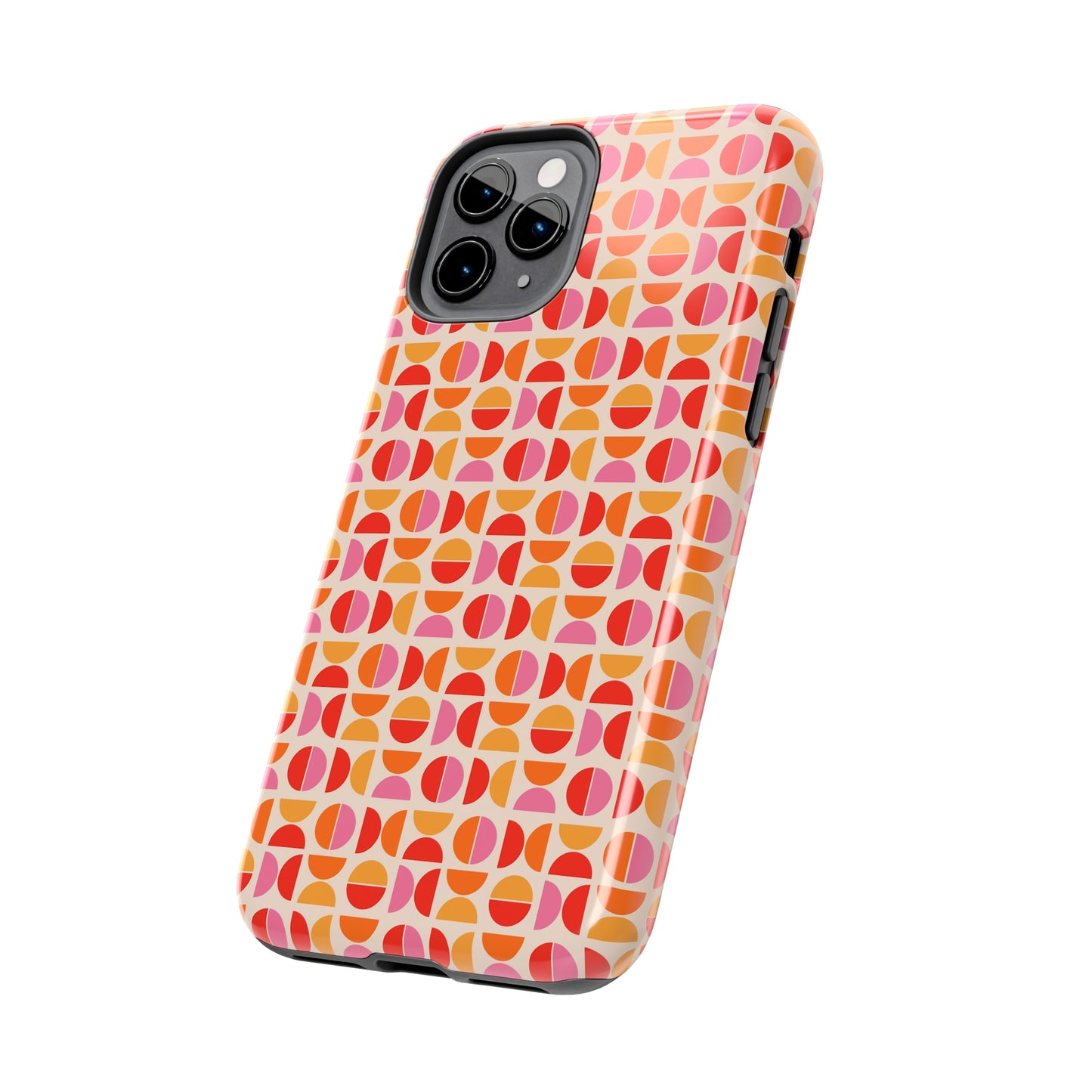 Retro Circle Tough Phone Cases