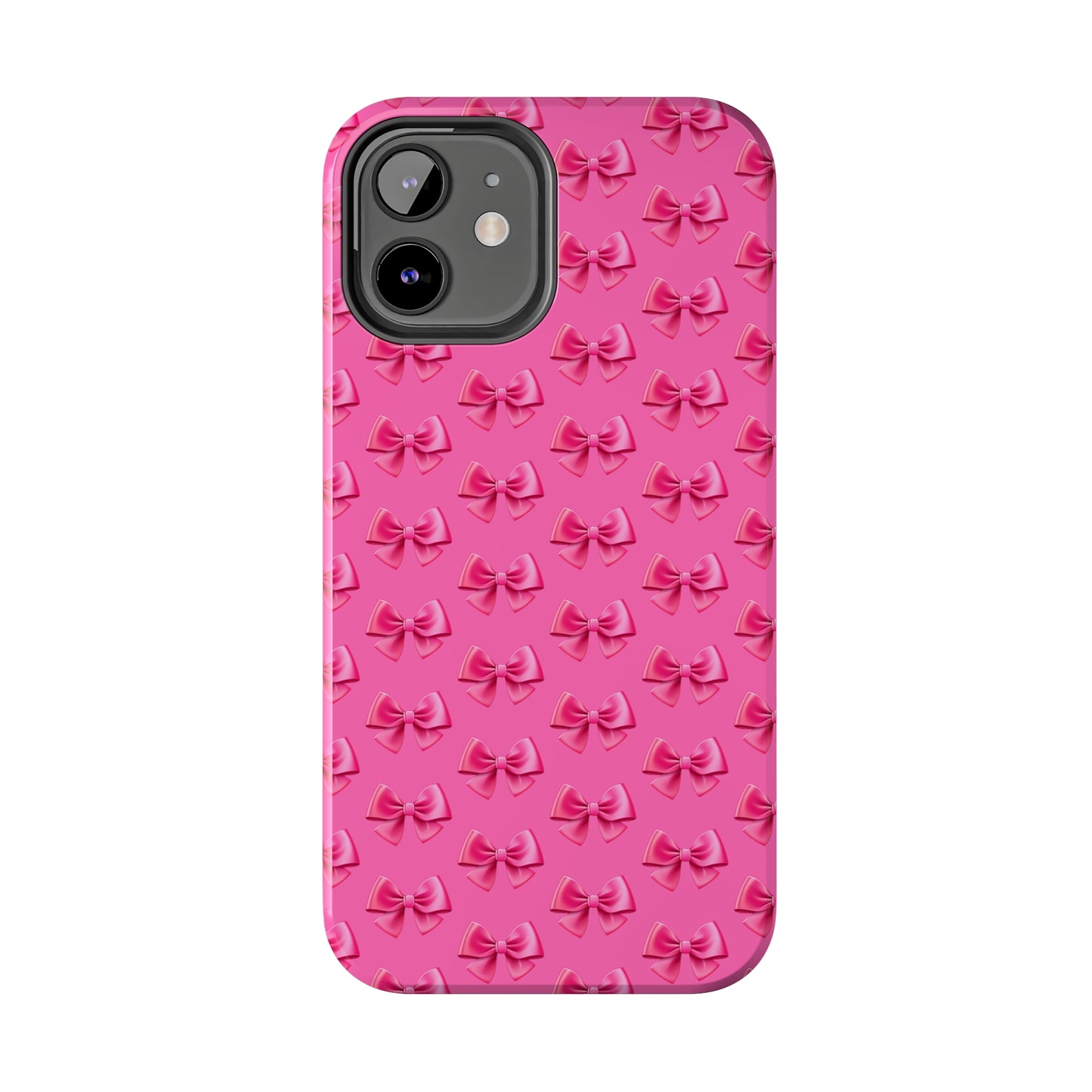 Barbie Pink Bows Themed Tough Phone Cases