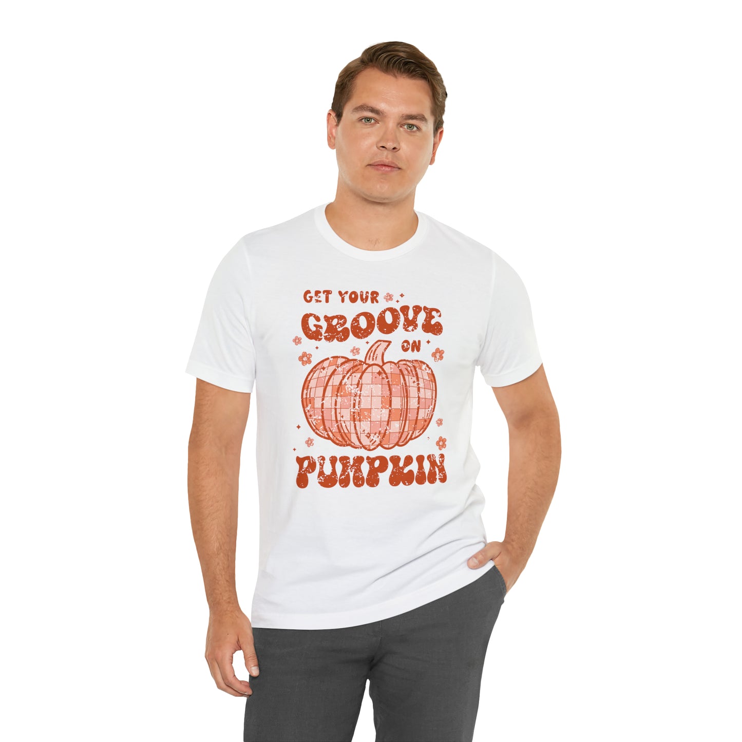 Halloween/ Fall Get Your Groove On Pumpkin  T-Shirt