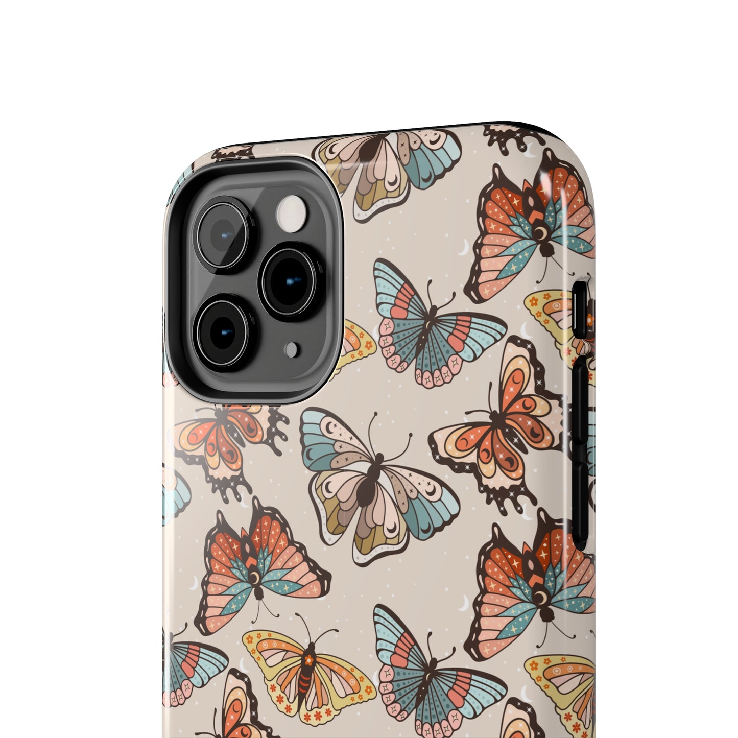 Butterfly Brown Tough Phone Cases