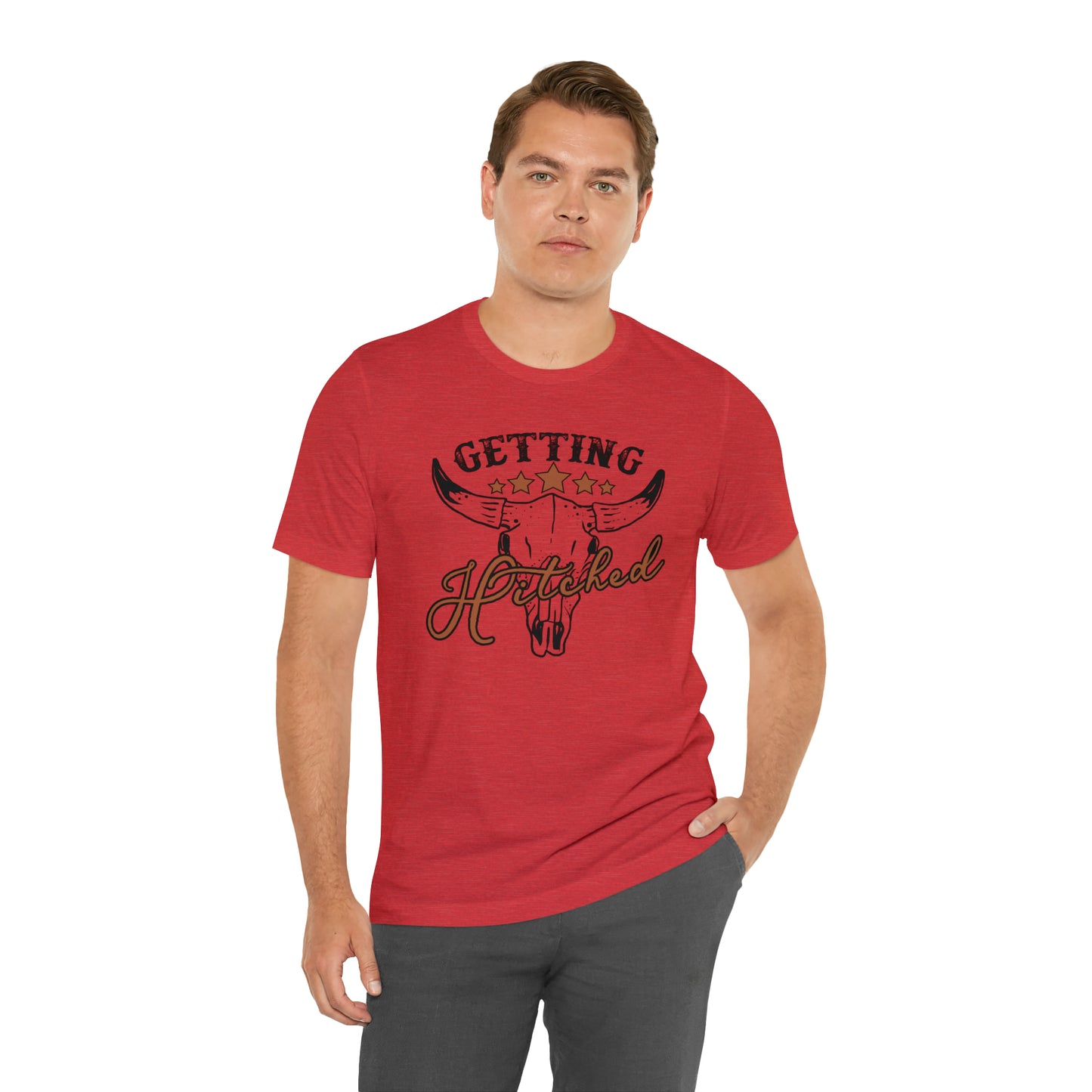 Vintage Getting Hitched Bride T-Shirt