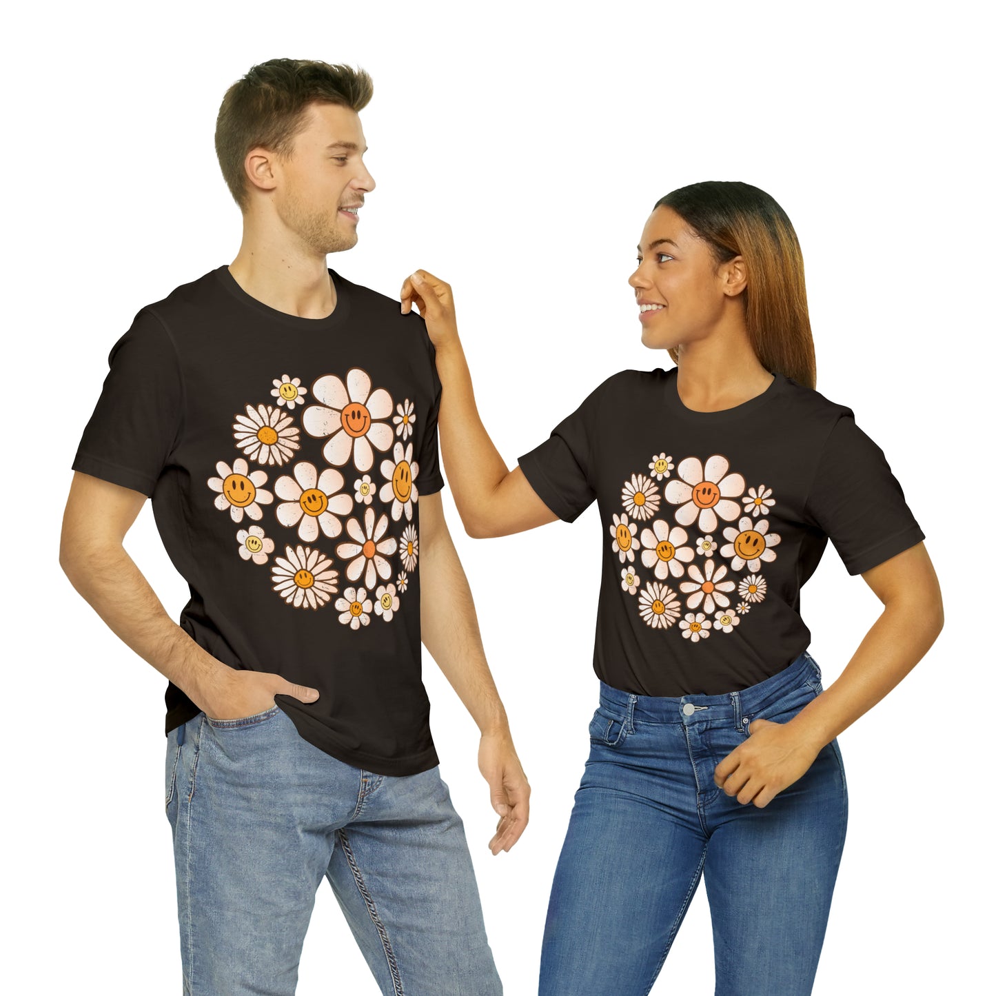 Distressed Smiling Daisies T-Shirt