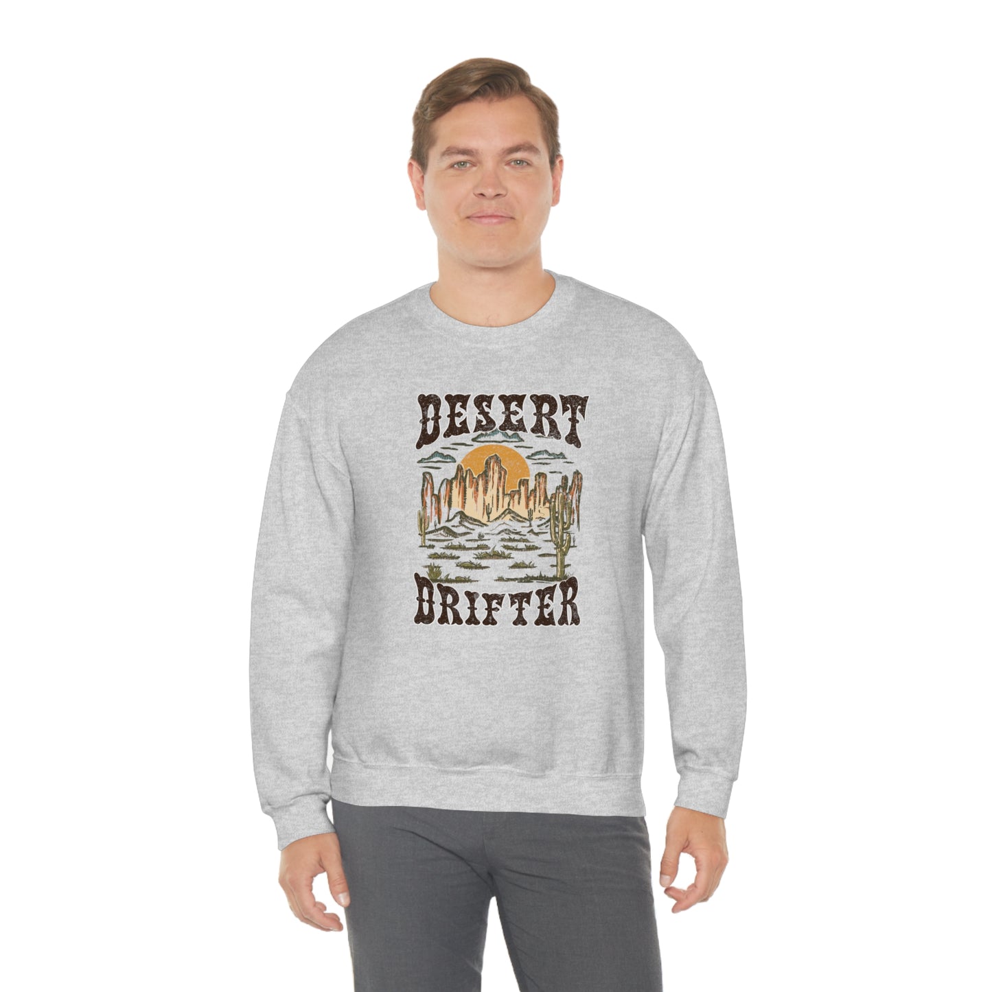 "Desert Drifter" - Unisex Heavy Blend™ Crewneck Sweatshirt