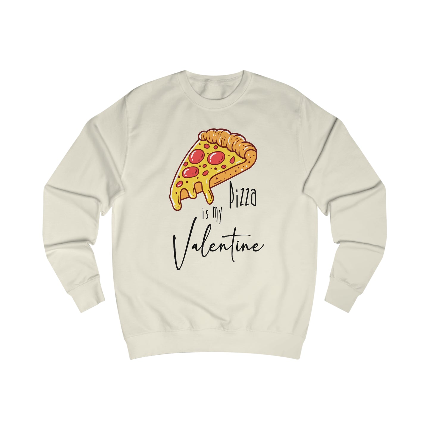 Pizza is My Valentine Unisex Heavy Blend™ Crewneck Sweatshirt