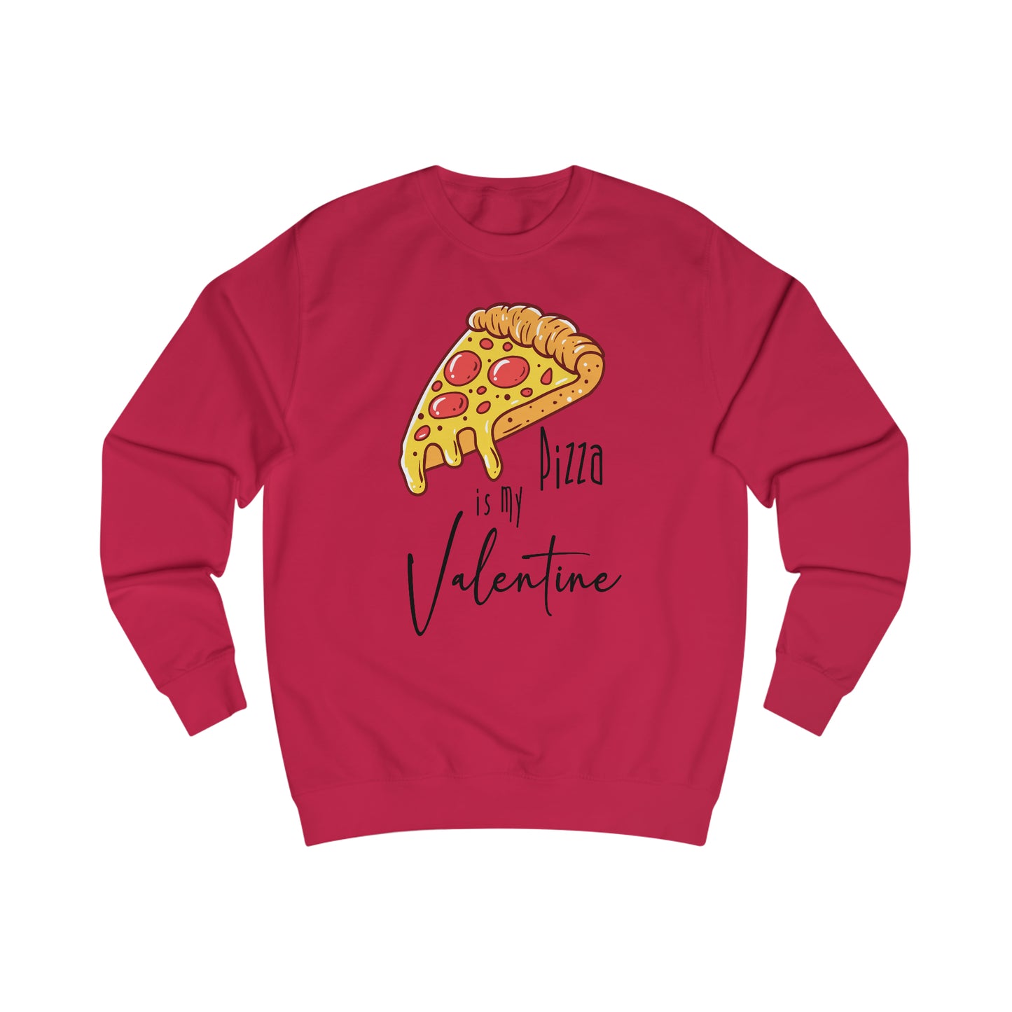 Pizza is My Valentine Unisex Heavy Blend™ Crewneck Sweatshirt