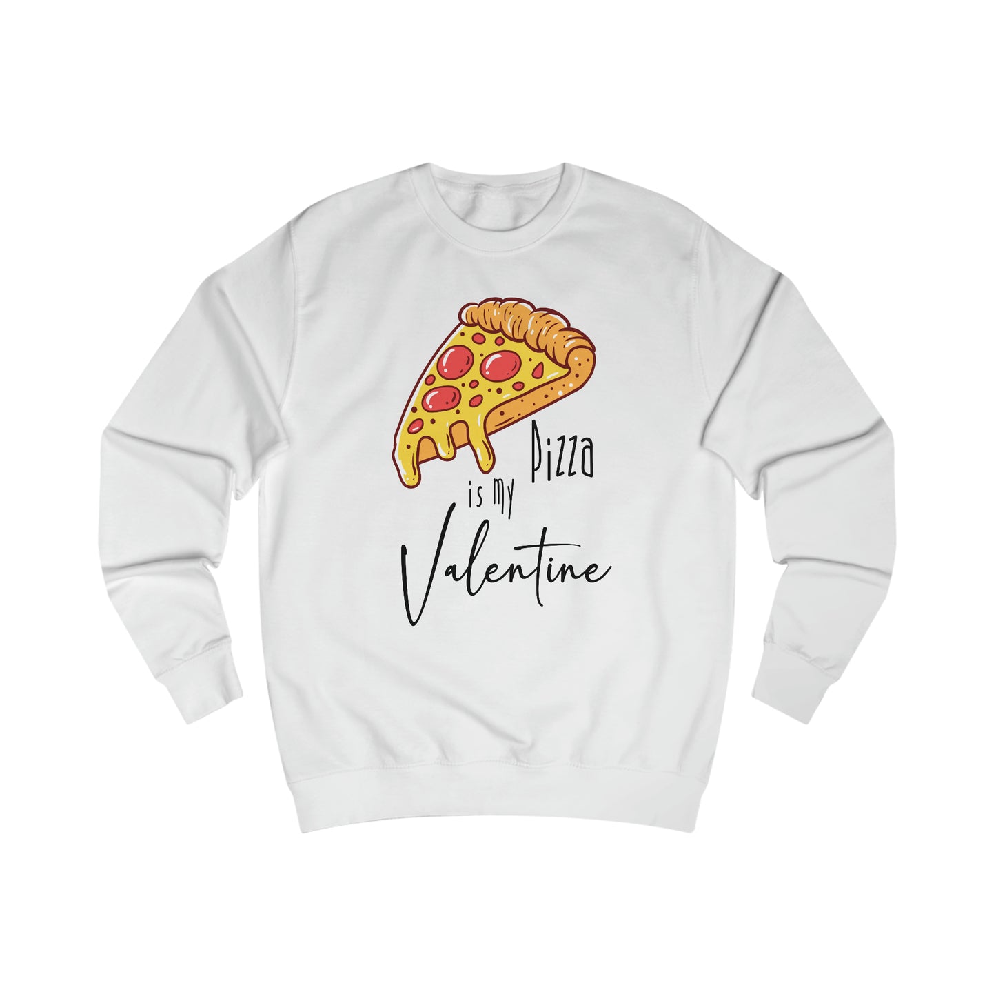 Pizza is My Valentine Unisex Heavy Blend™ Crewneck Sweatshirt