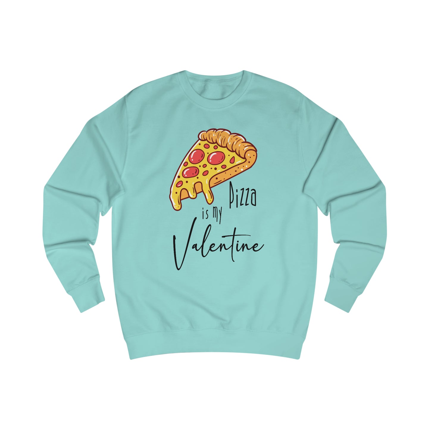 Pizza is My Valentine Unisex Heavy Blend™ Crewneck Sweatshirt