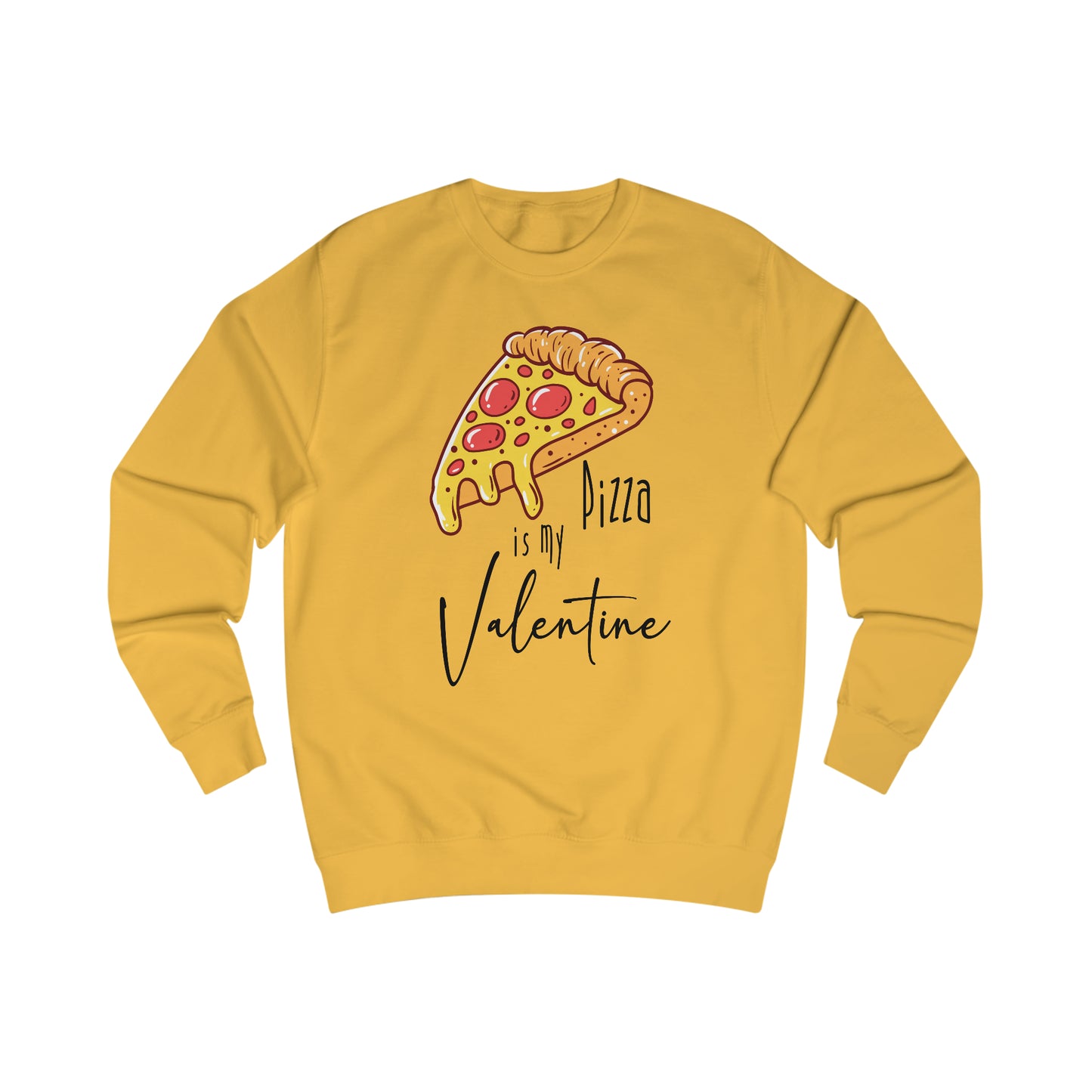 Pizza is My Valentine Unisex Heavy Blend™ Crewneck Sweatshirt