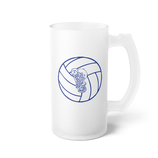 FCHS Freeburg Midgets Volleyball Frosted Glass Beer Mug
