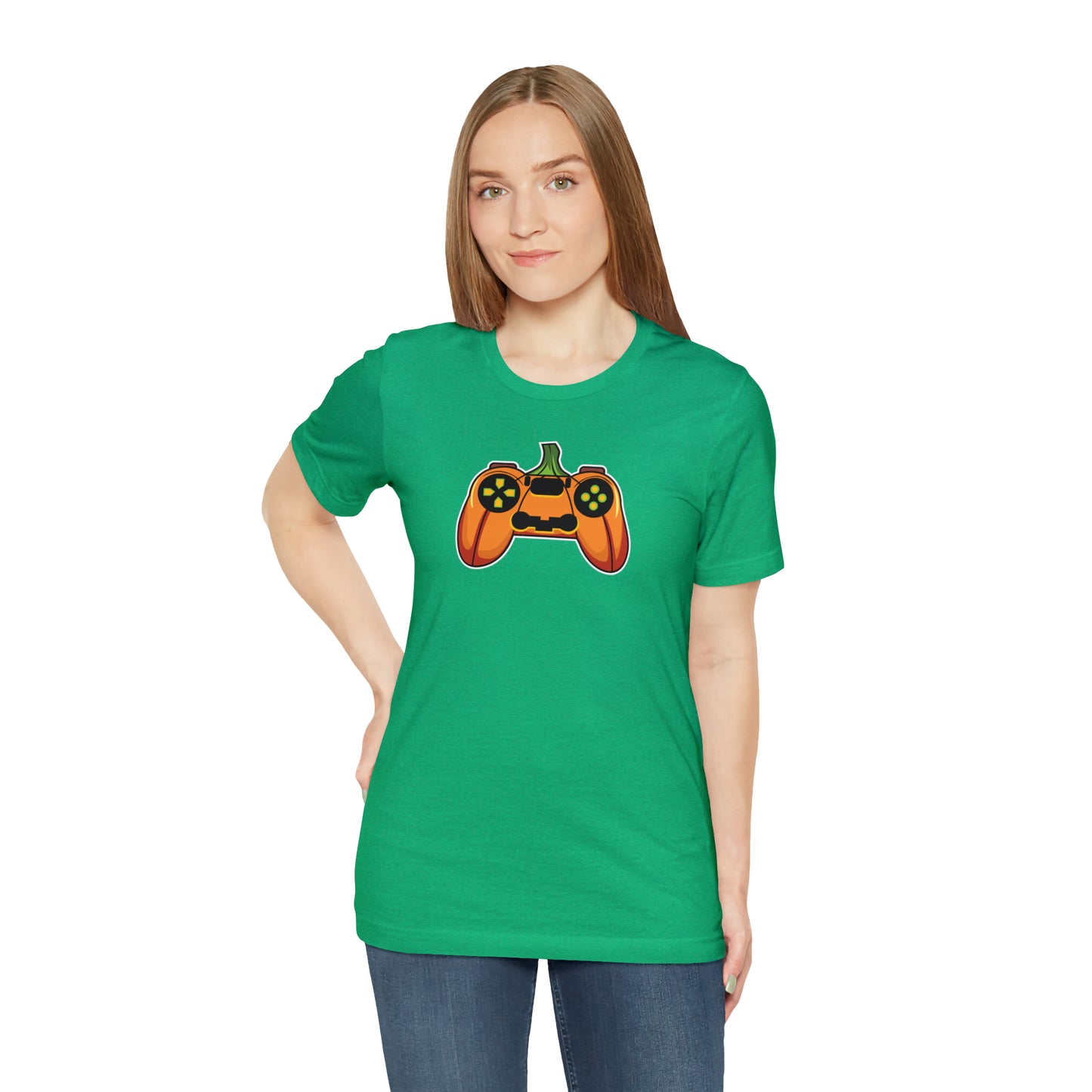 Halloween Pumpkin Gaming Jack-O-Lantern T-Shirt