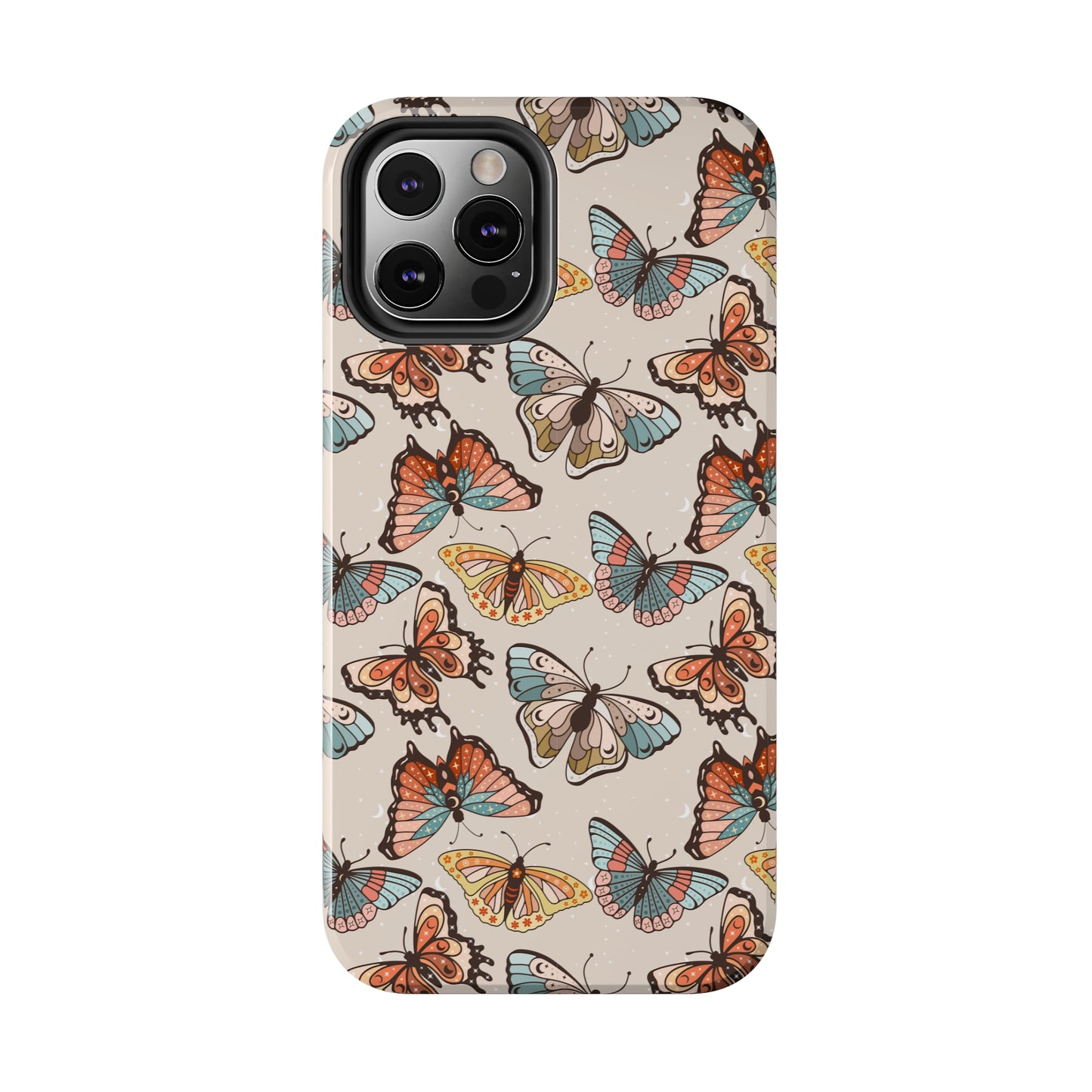 Butterfly Brown Tough Phone Cases