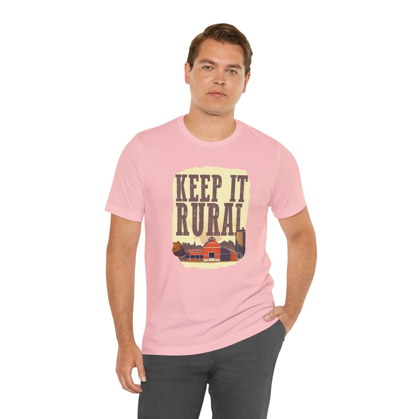 "Keep It Rural" Unisex Jersey Short Sleeve Tee