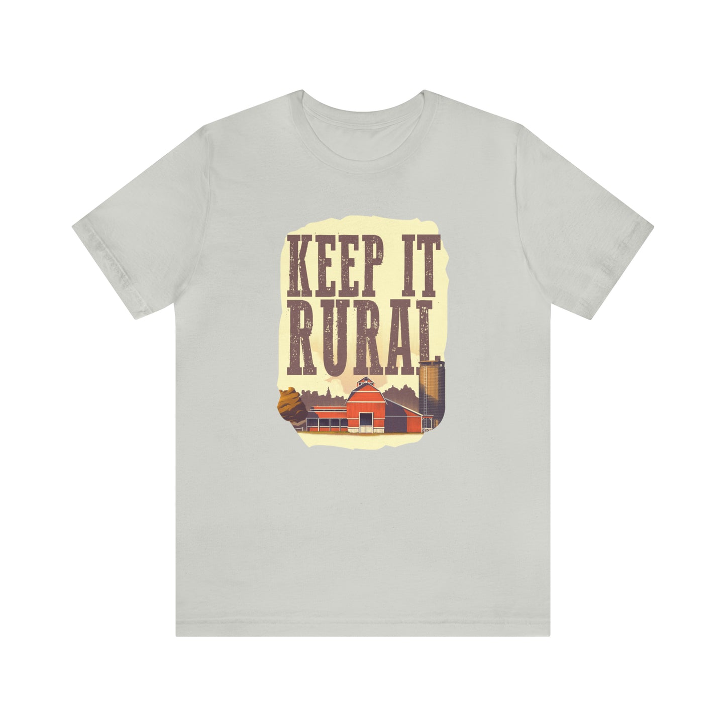 "Keep It Rural" Unisex Jersey Short Sleeve Tee