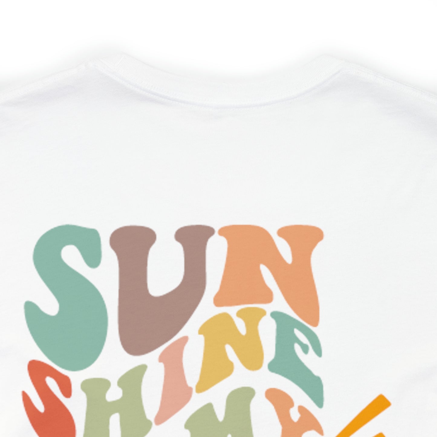 "Sunshine on My Mind"  (Front and Back Design)  Unisex Jersey Short Sleeve Tee