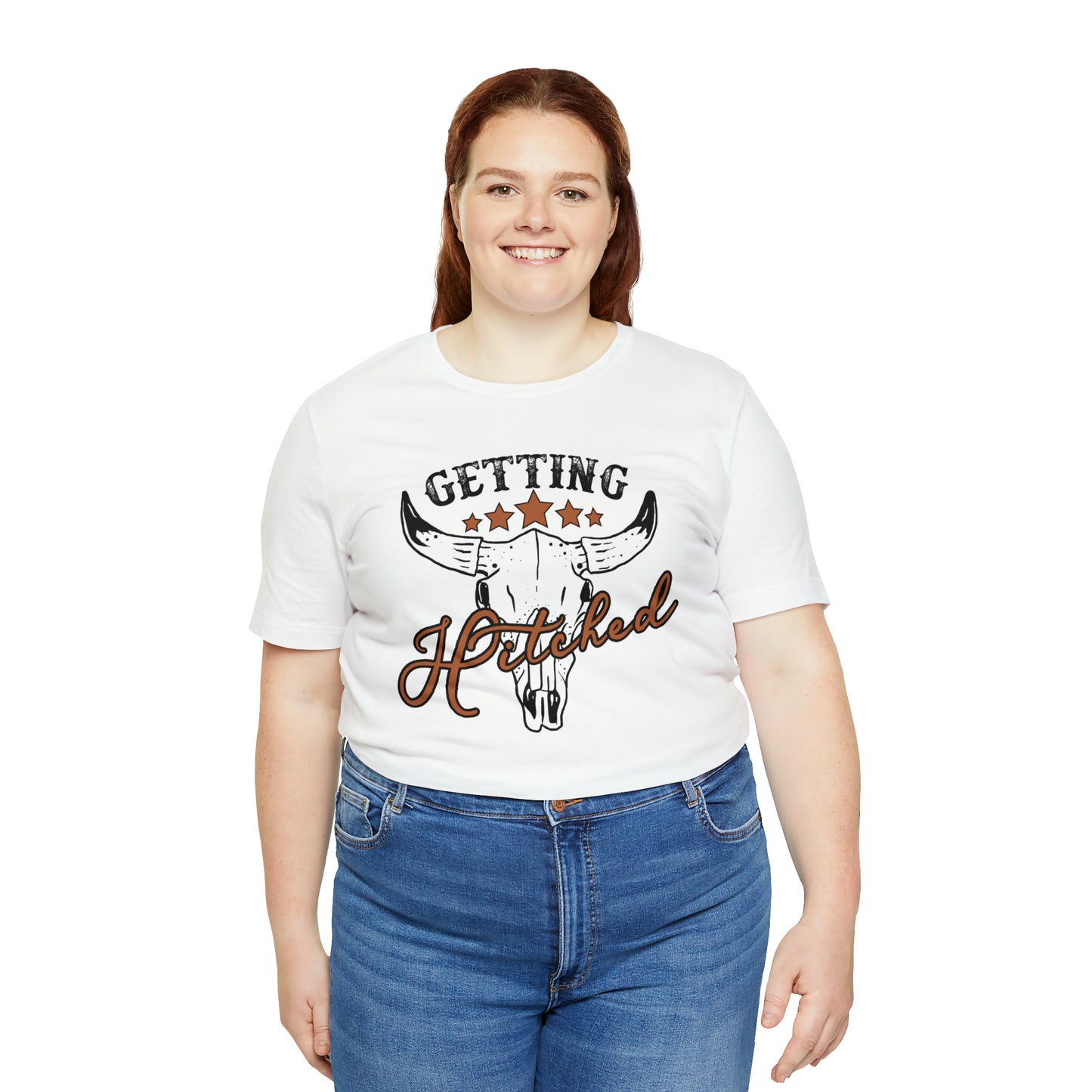 Vintage Getting Hitched Bride T-Shirt