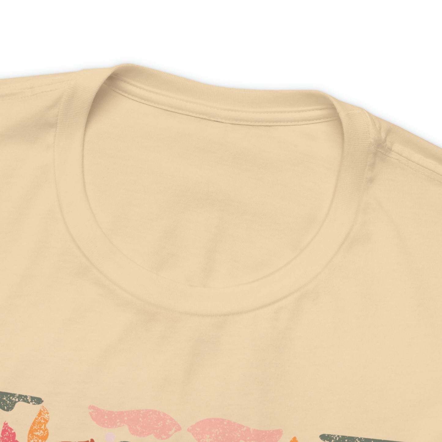 Distressed Boho Fall Floral Mural T-Shirt