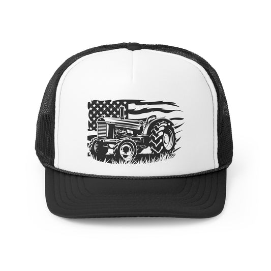 American USA Tractor Country Tall Trucker Caps