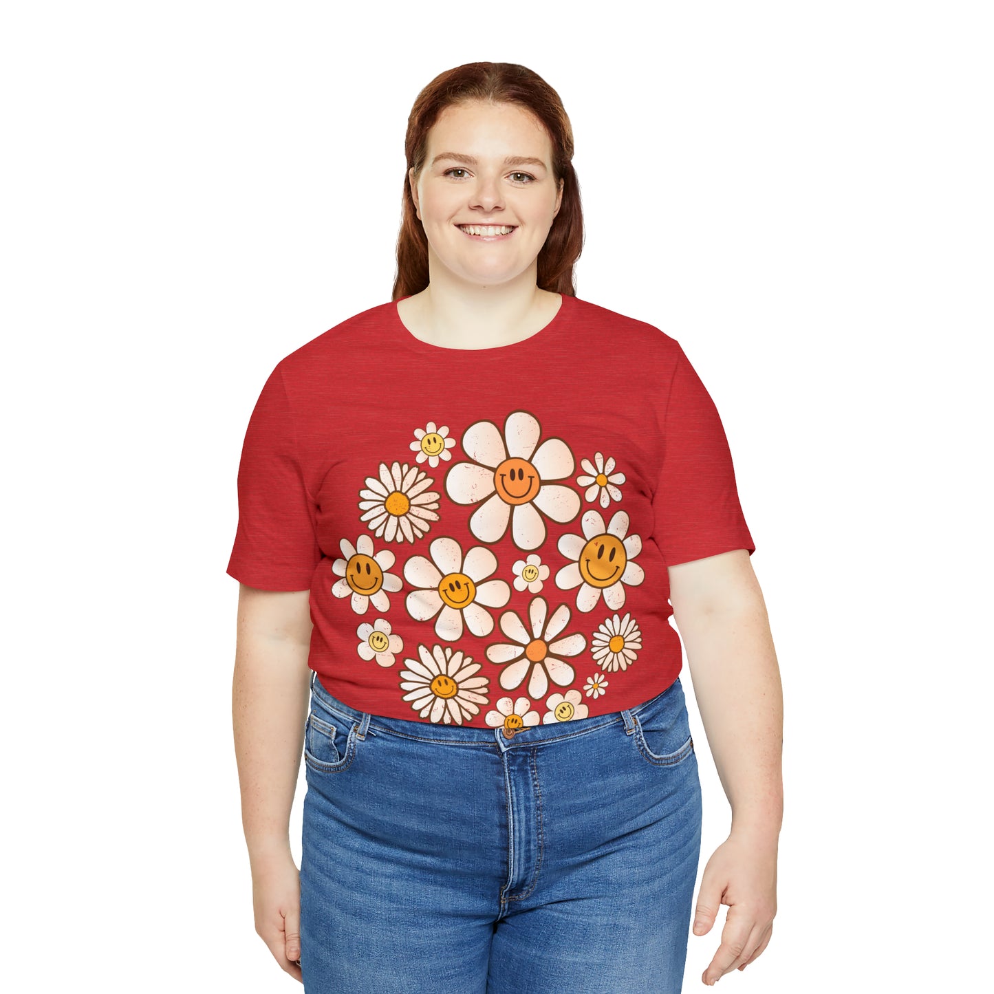 Distressed Smiling Daisies T-Shirt