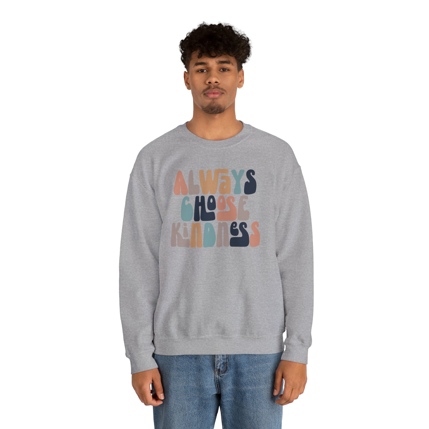 Always Choose Kindness Heavy Blend™ Crewneck Sweatshirt