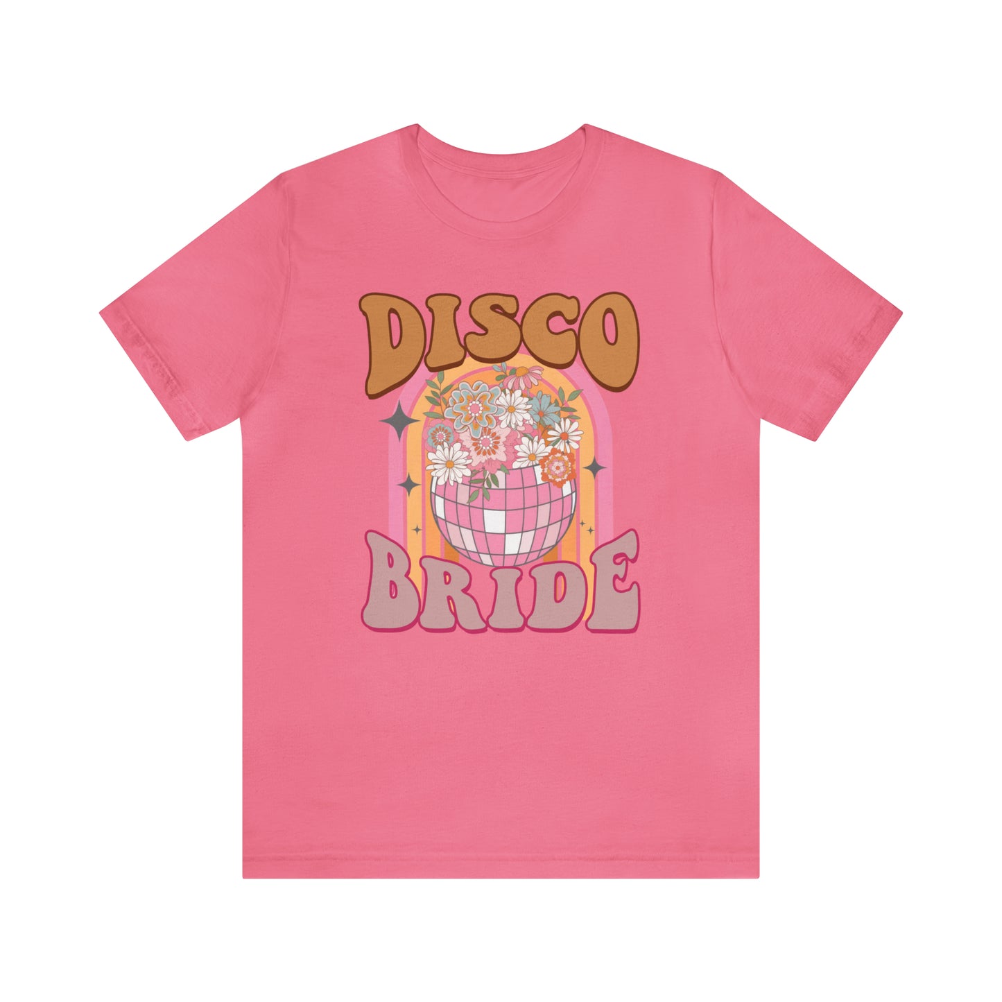 Retro Disco Bride Mirror Ball T-Shirt