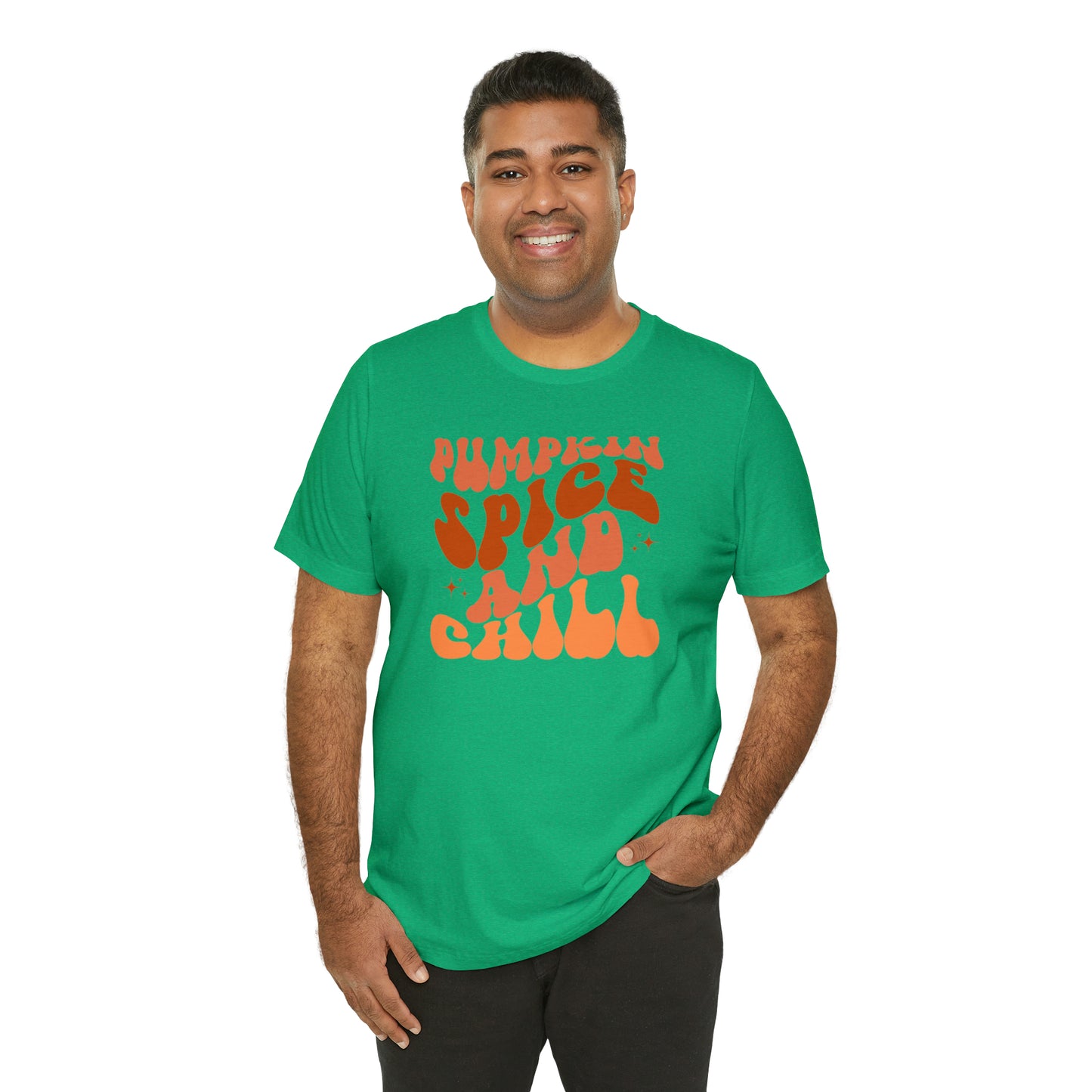 Pumpkin Spice and Chill Teacher T-Shirt