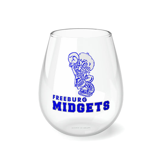 Freeburg Midgets Stemless Wine/ Glass, 11.75oz