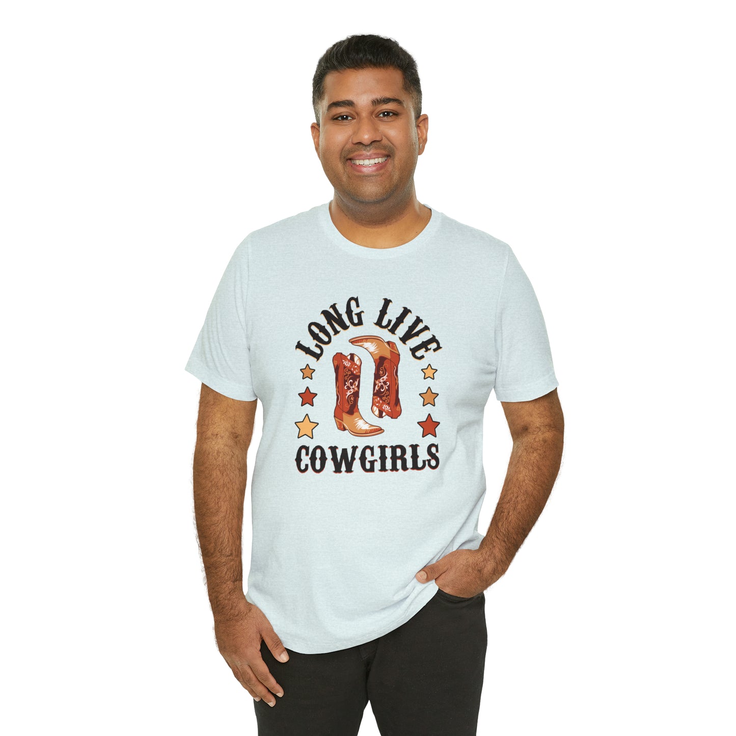 "Long Live Cowgirls" Unisex Jersey Short Sleeve Tee