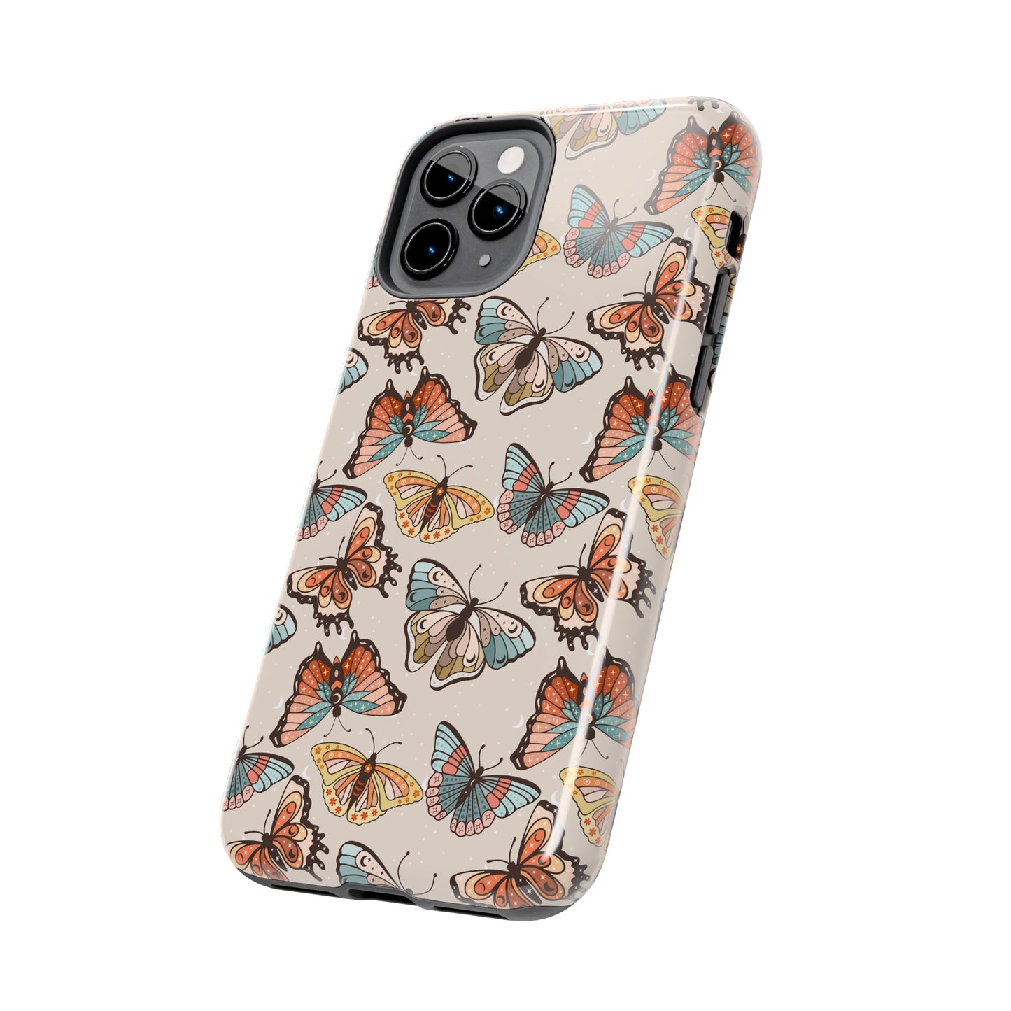 Butterfly Brown Tough Phone Cases