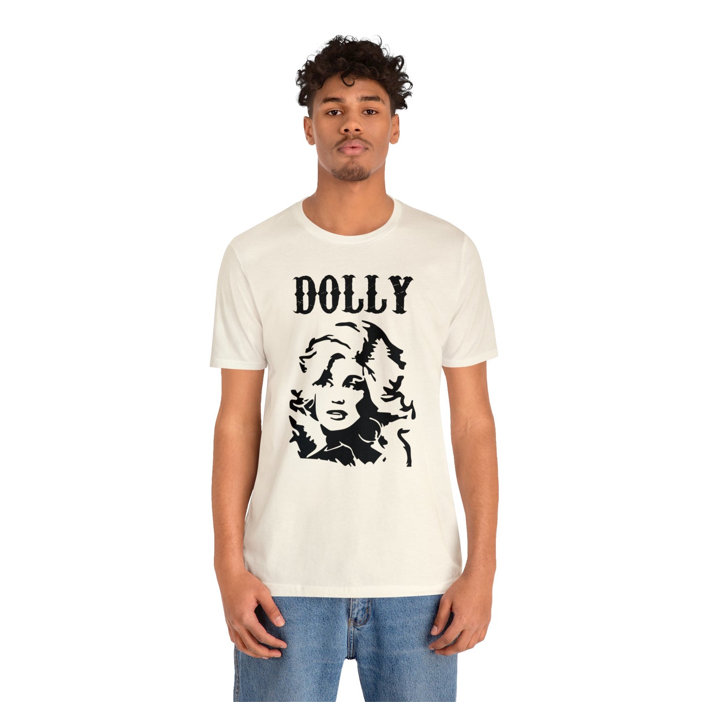 Dolly Portrait Bella Jersey Short Sleeve Tee (Unisex)