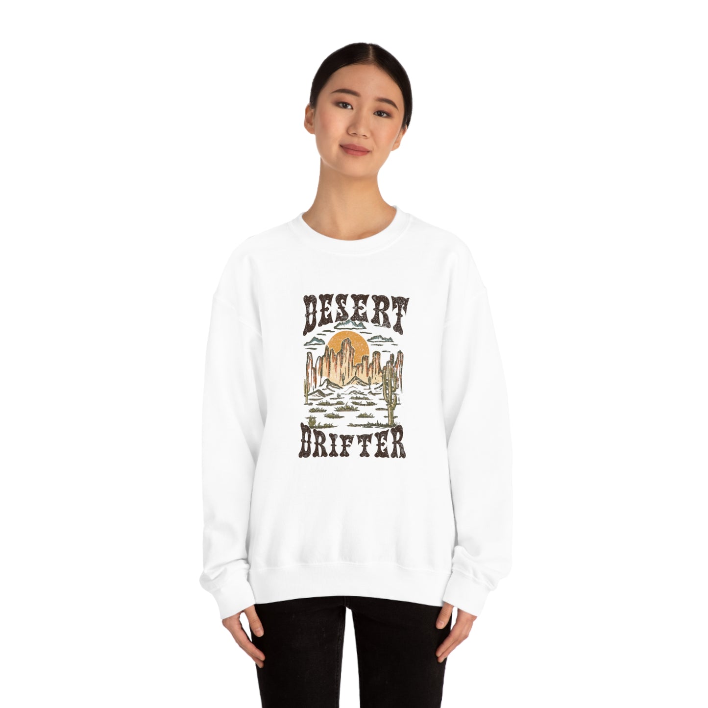 "Desert Drifter" - Unisex Heavy Blend™ Crewneck Sweatshirt